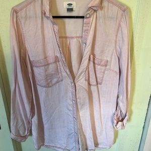 Gap button down top blouse